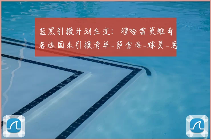 蓝黑引援计划生变:穆哈雷莫维奇落选国米引援清单_萨索洛_球员_意甲
