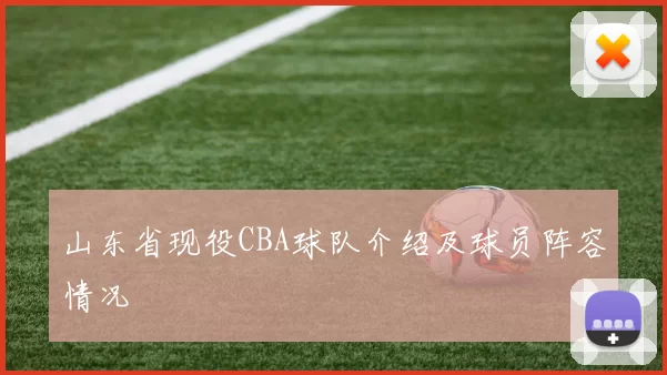山东省现役CBA球队介绍及球员阵容情况